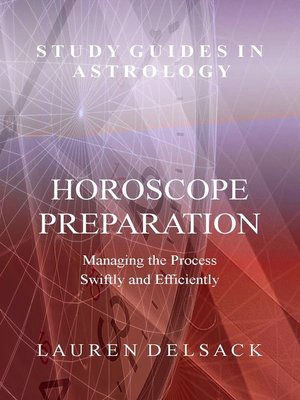 cover image of Horoscope Preparation--Managing the Process Swiftly and Efficiently